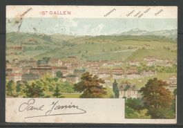 Carte P de 1902 ( St. Gallen )