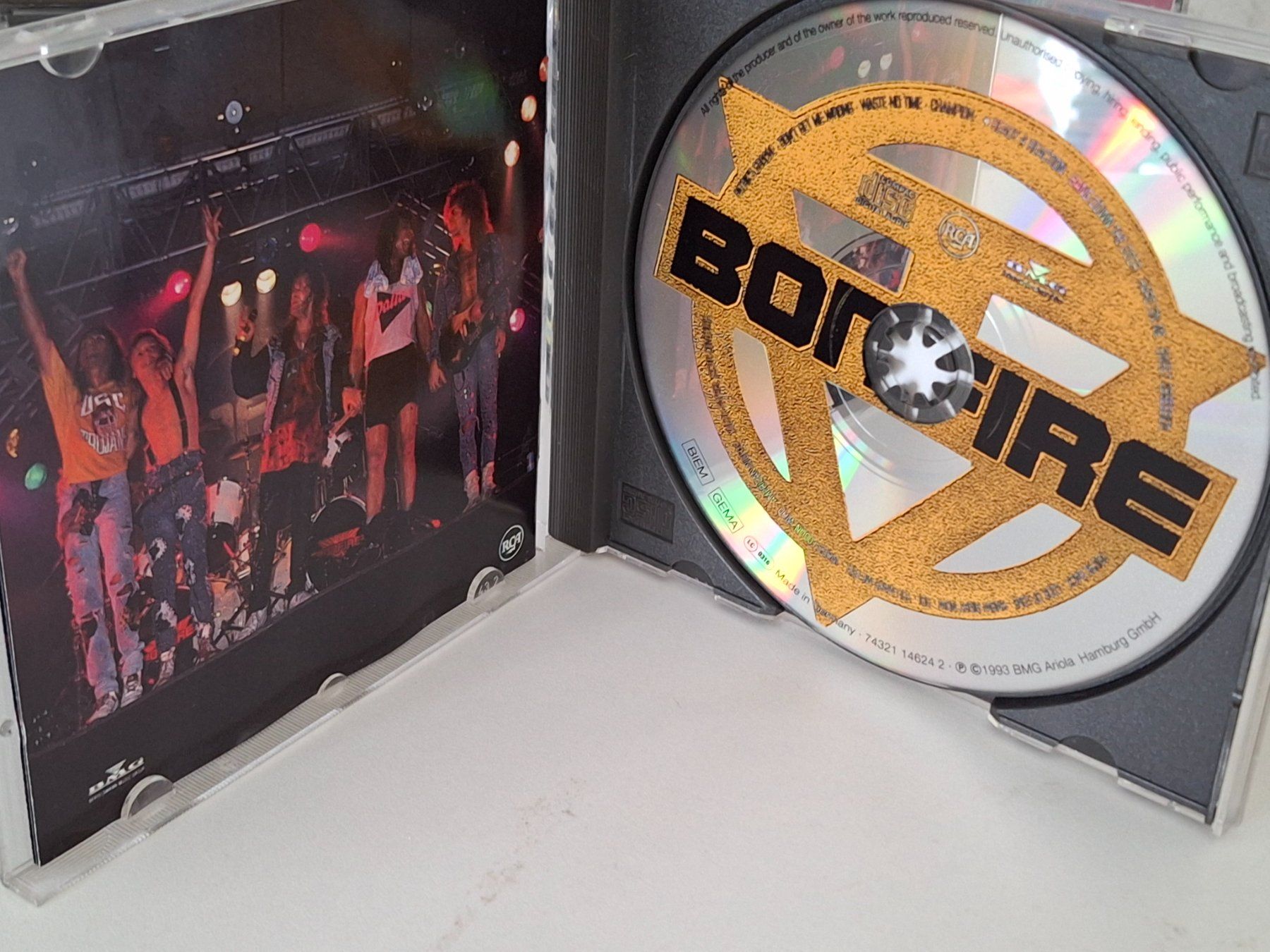 CD: CD Bonfire - Live! The Best – Usato da Aarberg venduto da Jackup1 2