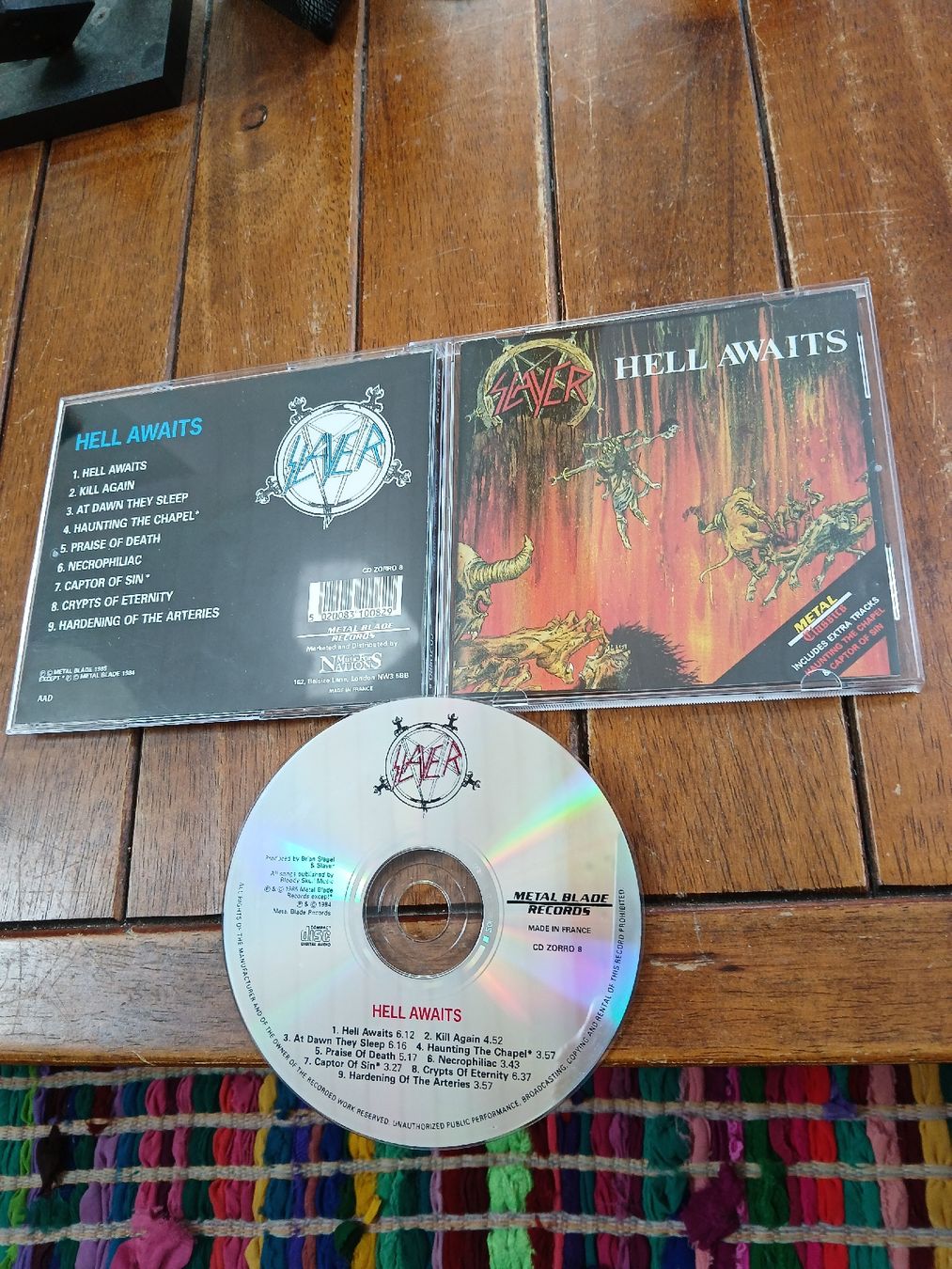 CD: slayer- Hell... – Usato da St-Cergue venduto da VeganWarrior