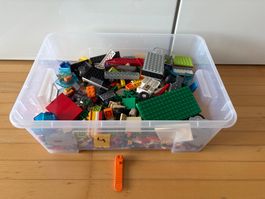 LEGO Bausteine Konvolut, 2kg, Bunt gemischt