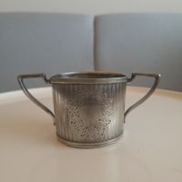 1920-1935 USA / Forbes Silver & co / Art Deco Zuckerdose