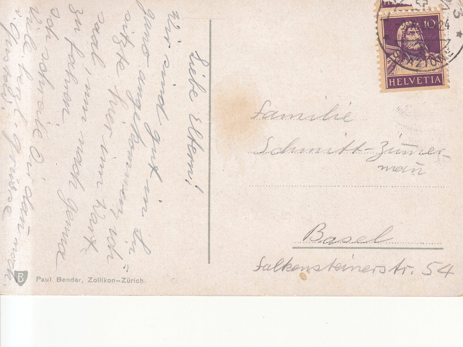 Cartoline postali: Lugano 1931 – Usato da Bürglen TG venduto da StampGraf 1