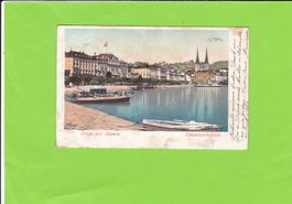 Gruss aus Luzern-Schweizerhofquai
