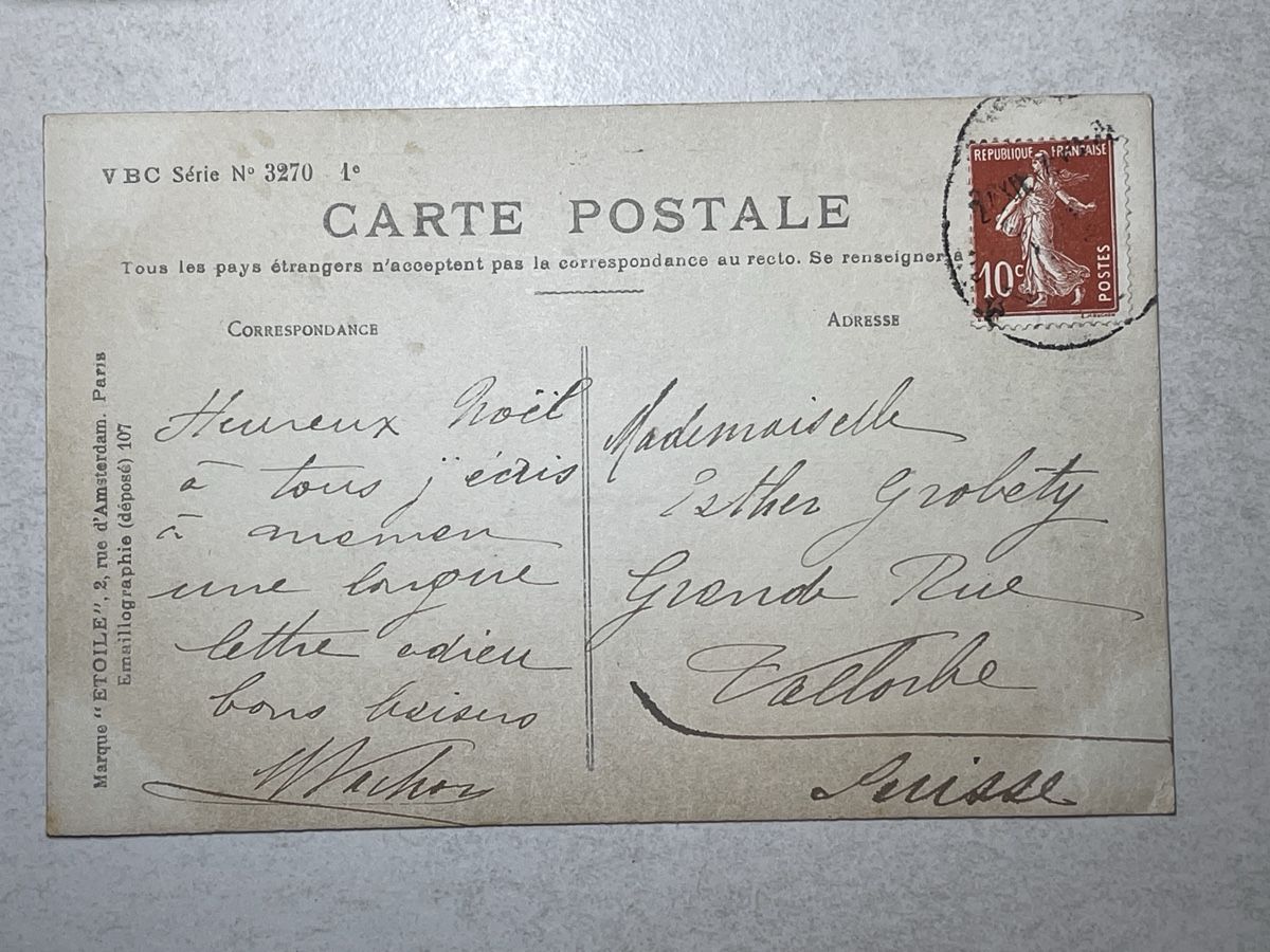 Cartoline postali: Alte Weihnachtskarte – Usato da Strengelbach venduto da Aschatan5 1