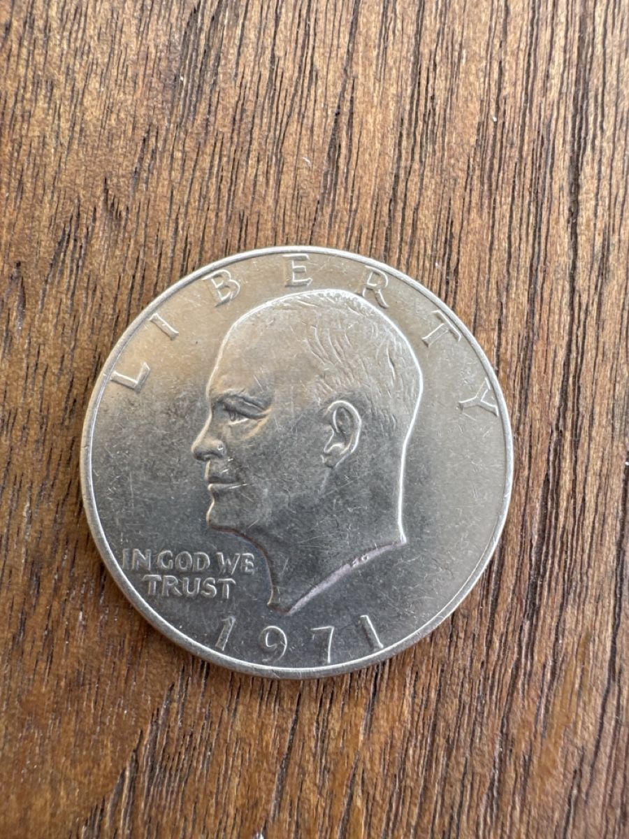 Tutti le monete: 1971 Eisenhower Dollar US Coin good condition – Usato da Au ZH venduto da Sstl