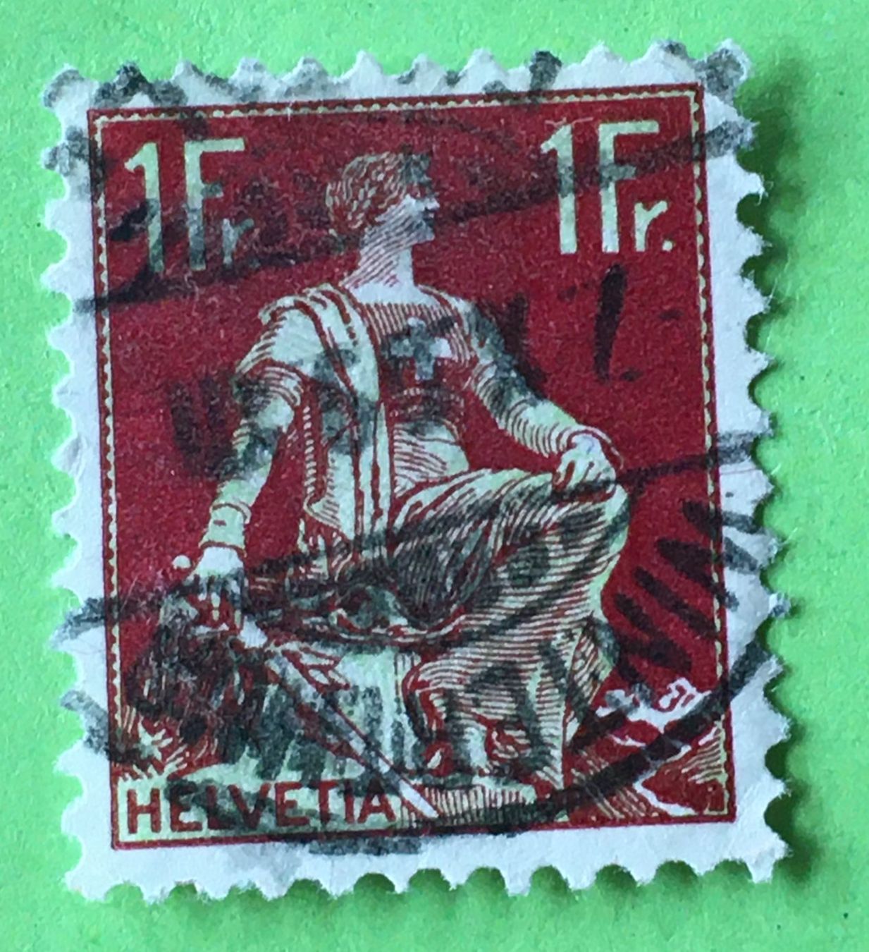 Tutti i francobolli: Helvetia mit Schwert  mit Stempel     – Usato da Aarau venduto da Billa007