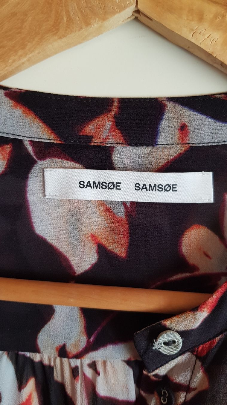 Samsøe Samsøe Blusen: Leichte Bluse Samsoe Samsoe Gr S Viscose – Neu (gemäss Beschreibung) aus Menznau von Valinor 3