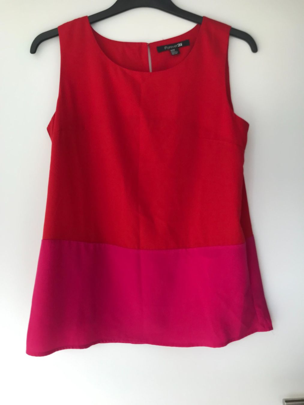 Top: Elegantes Forever 21 Top rot/pink Grösse M – Usato da Freienstein venduto da Jessy024