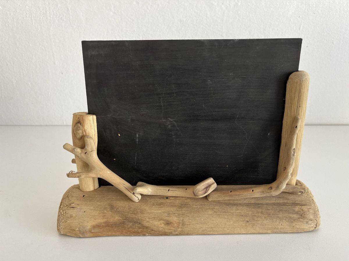 Tutte le decorazioni: Tisch - Menu / Notiz - Tafel aus Holz – Usato da Wetzikon ZH venduto da seli03 4