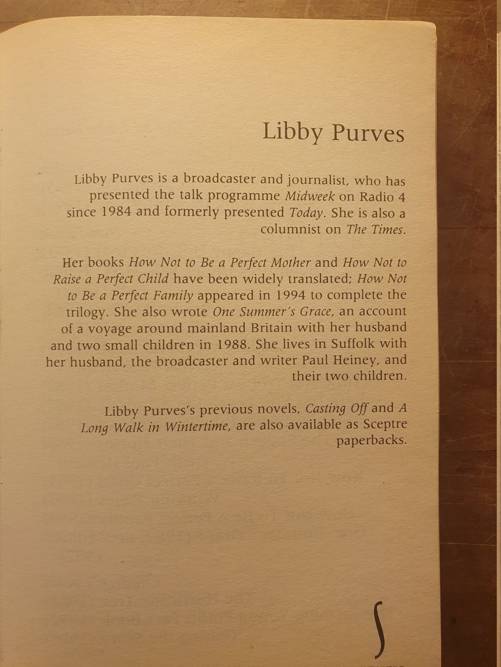 Libri: Home Leave - Libby Purves – Usato da Zürich venduto da loosebone 1