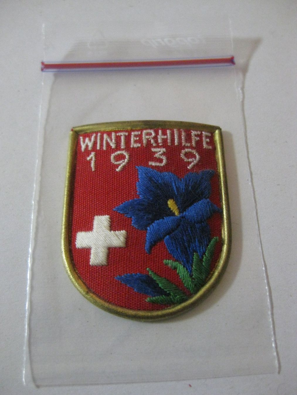 Medaglie: rar Jg 1939 WINTERHILFE Schweiz Eblem Brosche – Usato da Münchenbuchsee venduto da neuwertig-gespart