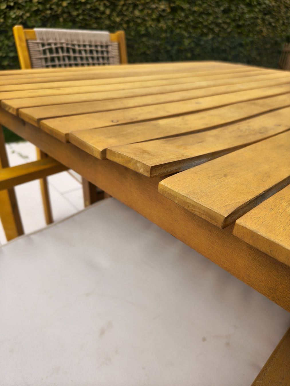 Beliani Set di tavolo e panche: Jaco Gartentisch-Set von Beliani – Usato da Herrliberg venduto da Klinge83 1