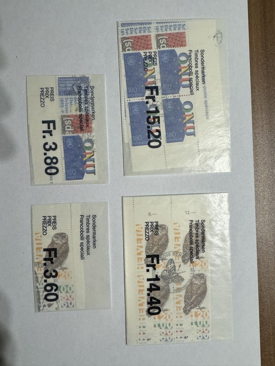 Tutti i francobolli: Frankaturwert 36 1995 Bern – Nuovo e nell'imballaggio originale da Bütschwil venduto da sof_p98b 1