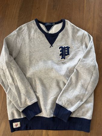 Polo Ralph Lauren Sweatshirt grau blau Grösse XL