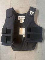 TIPERRARY_Gilet dorsal équitation ou moto_Noir_Taille YS