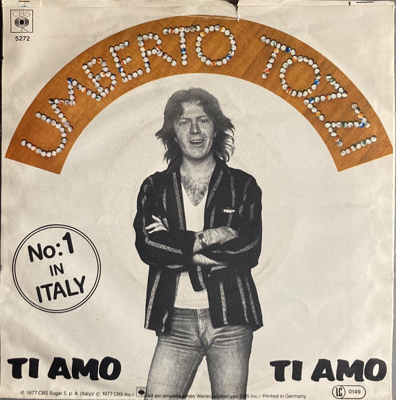 Dischi in vinile: UMBERTO TOZZI - TI AMO – Usato da Poliez-Pittet venduto da Newtown-Records 1