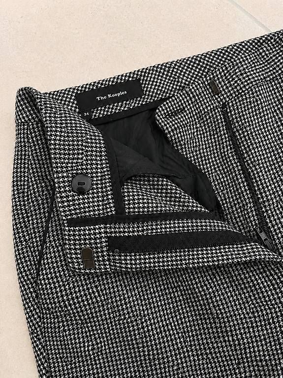 Pantaloni: Karierte Hosen Gr. 34 The Kooples – Usato da Merlischachen venduto da GlamGarb 2