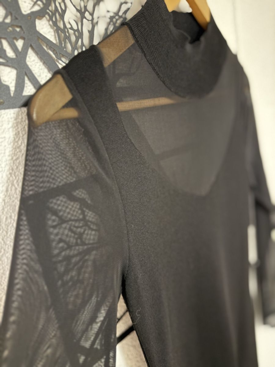 Vestiti: Schwarzes Kleid mit Mesh-Details, Grösse S – Usato da Neerach venduto da Meli_sara 2
