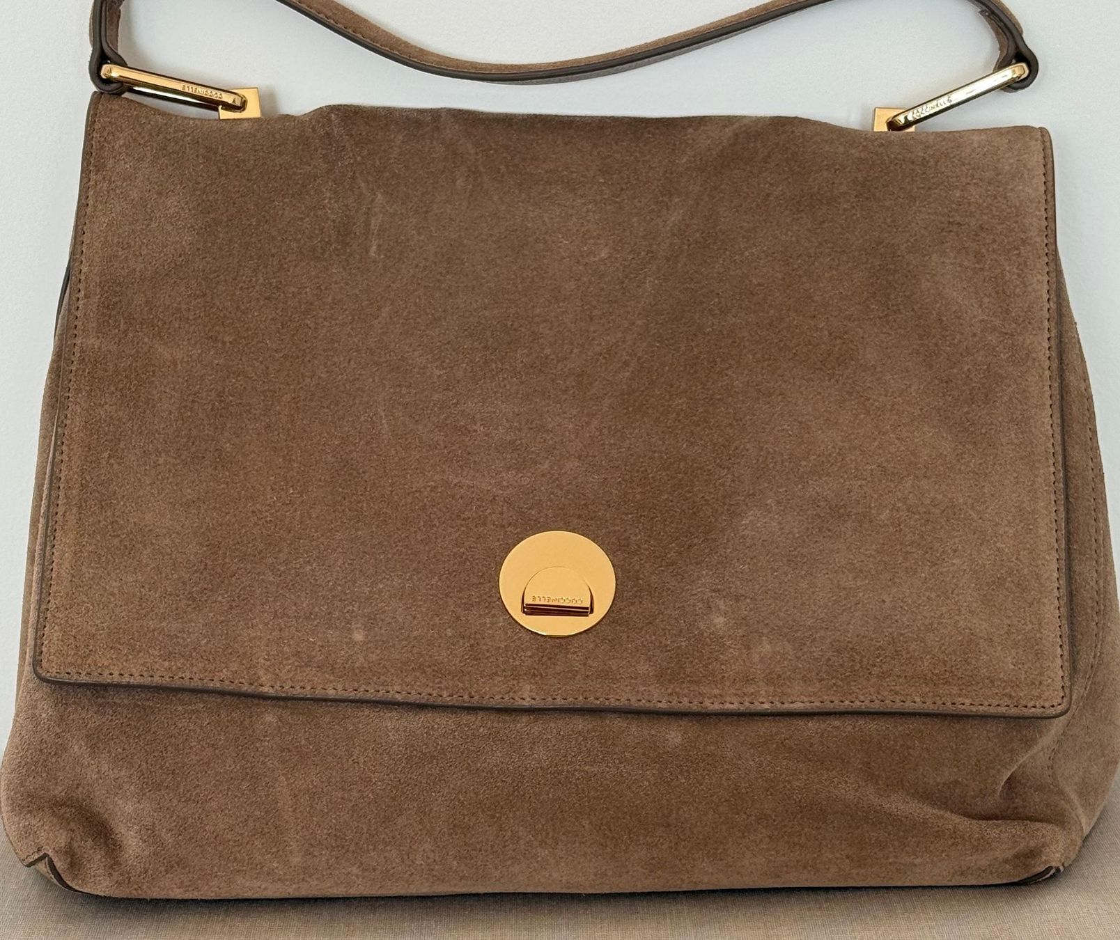 Coccinelle Borse da donna: Coccinelle Suede Leather Handbag LIYA – Nuovo (secondo la descrizione) da Vernate venduto da b4r_kwf7