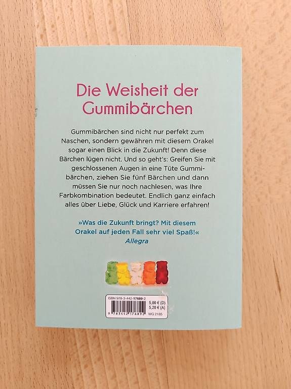 Libri: Buch "Das kleine Gummibärchen-Orakel" – Usato da Kloten venduto da chr_rmr 1