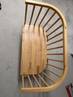 Kinderbett / Beistellbett / BabyBay aus den Holz + Matratz