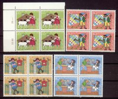 1984, Pro Juventute, Viererblock **
