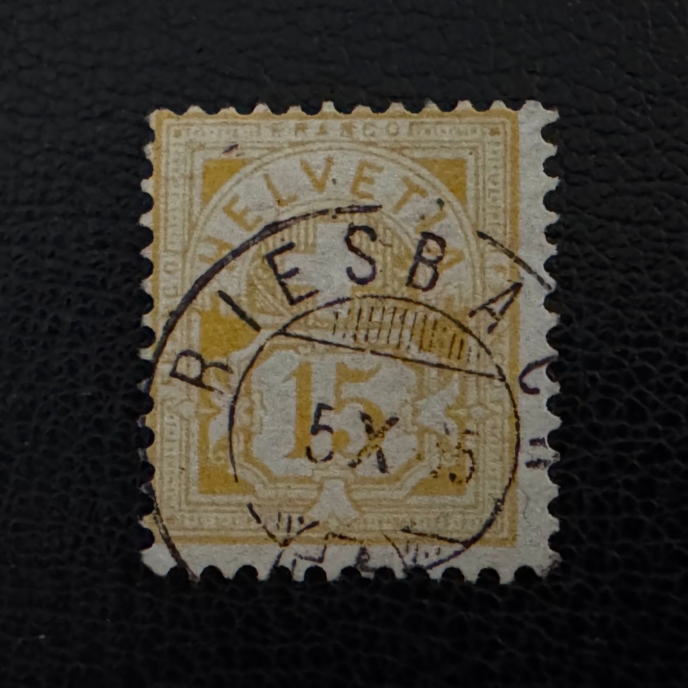 Tutti i francobolli: Ziffermuster 1882, Nr. 63A, gestempelt – Usato da Stallikon venduto da HILDECH1