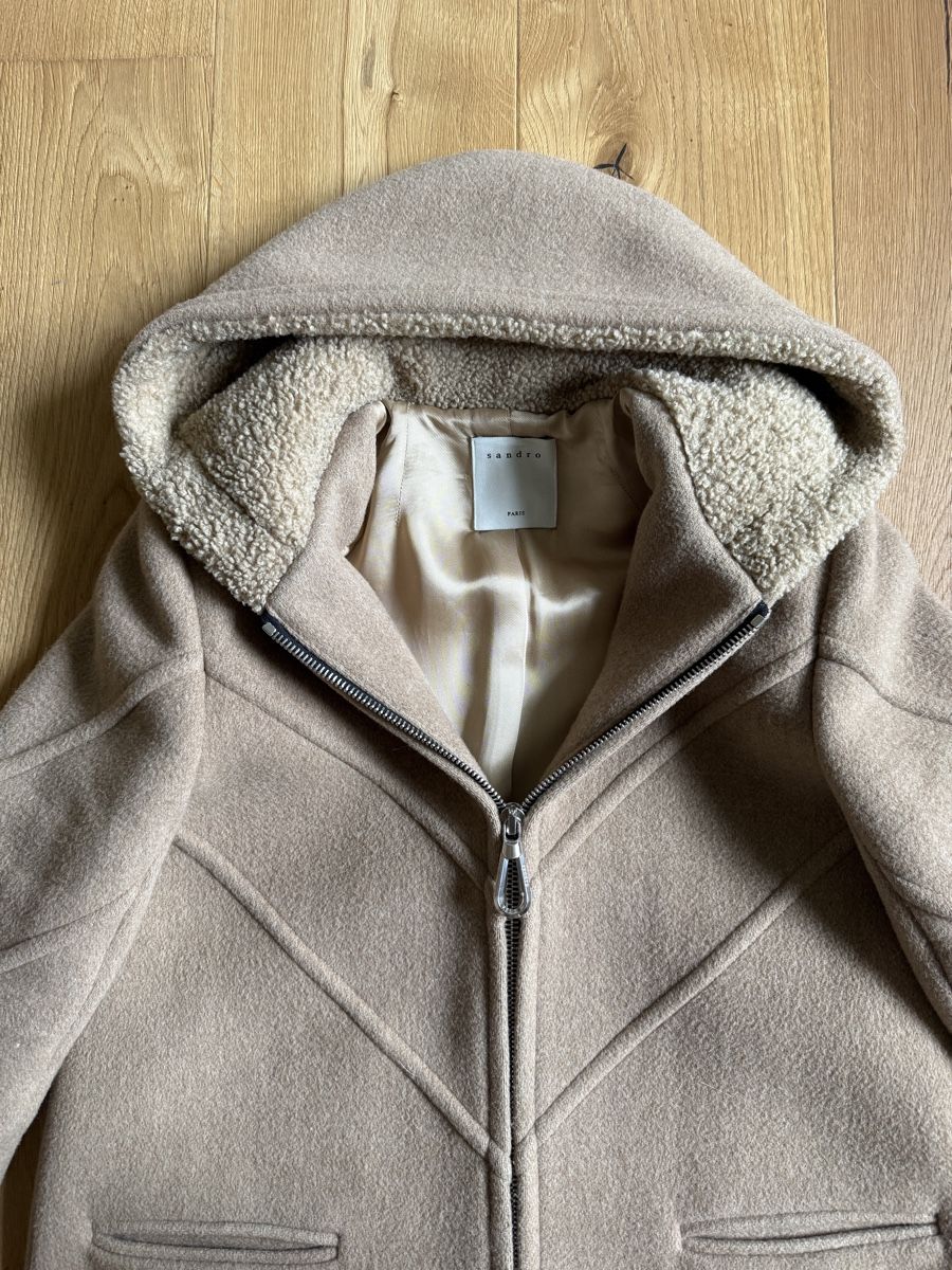 Sandro Mäntel: Sandro Mantel, Gr. 36, beige – Gebraucht aus Adliswil von alina.uhl 3