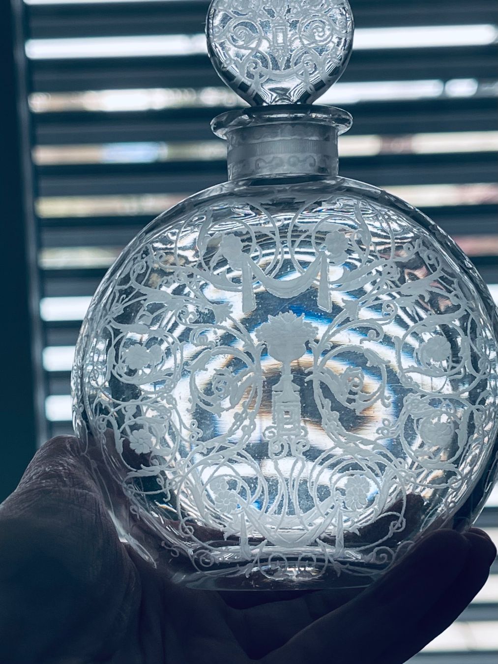 Baccarat Flaconi: BACCARAT wunderschöne Flasche – Usato da Winkel venduto da KaschmirArt 2