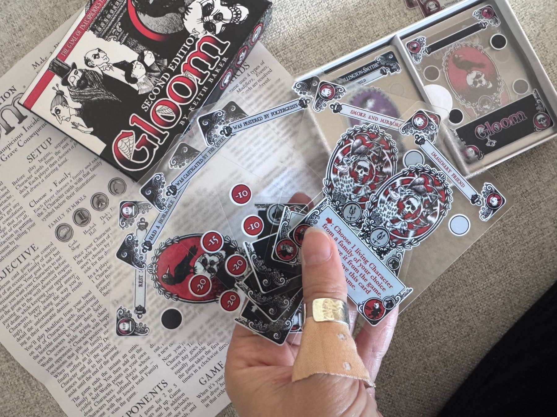 Spiele: Gloom, 2nd Edition - EN – Neu (gemäss Beschreibung) aus Basel von liz_kqf6 4