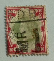 Timbre ancien great Britain 1900