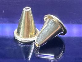 2 St. 925 Silber Schmuck Perlenkappen / Endkappen