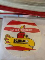 Antiker Schild Aufkleber