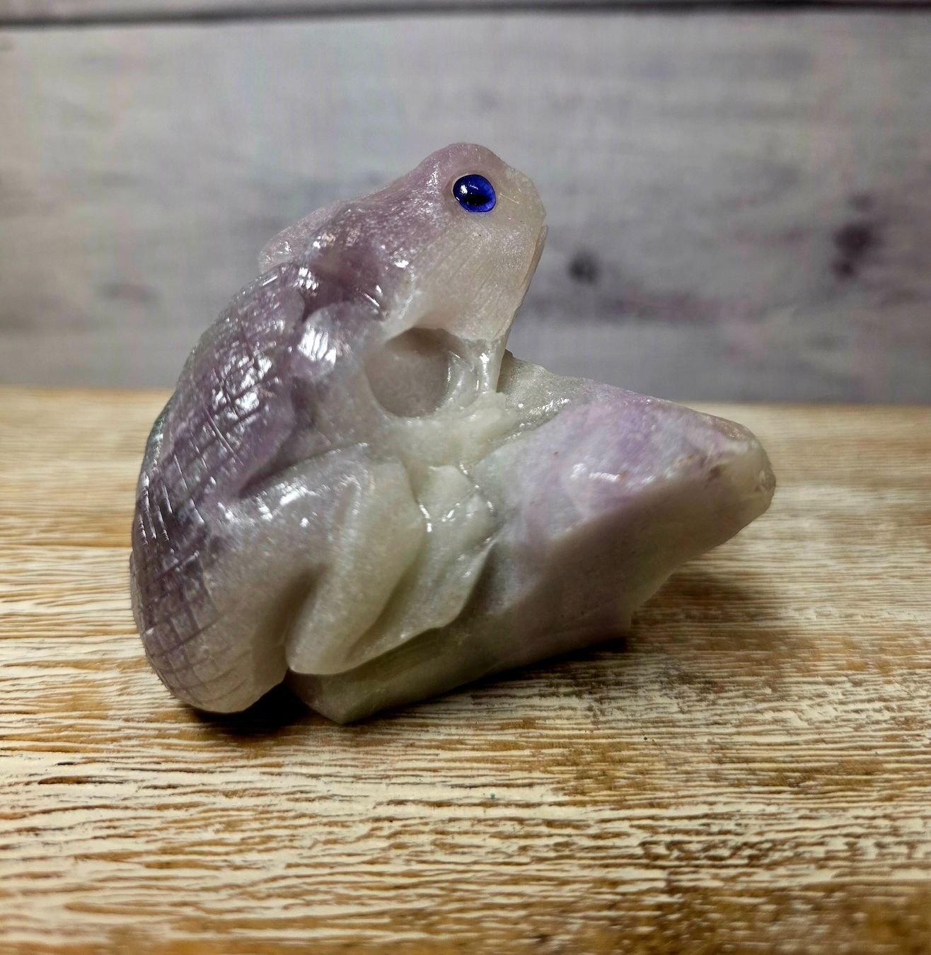 Mineralien & Heilsteine: Fluorit Eidechse 460g – Neu und originalverpackt aus Matzingen von Shay_Crystalz 1