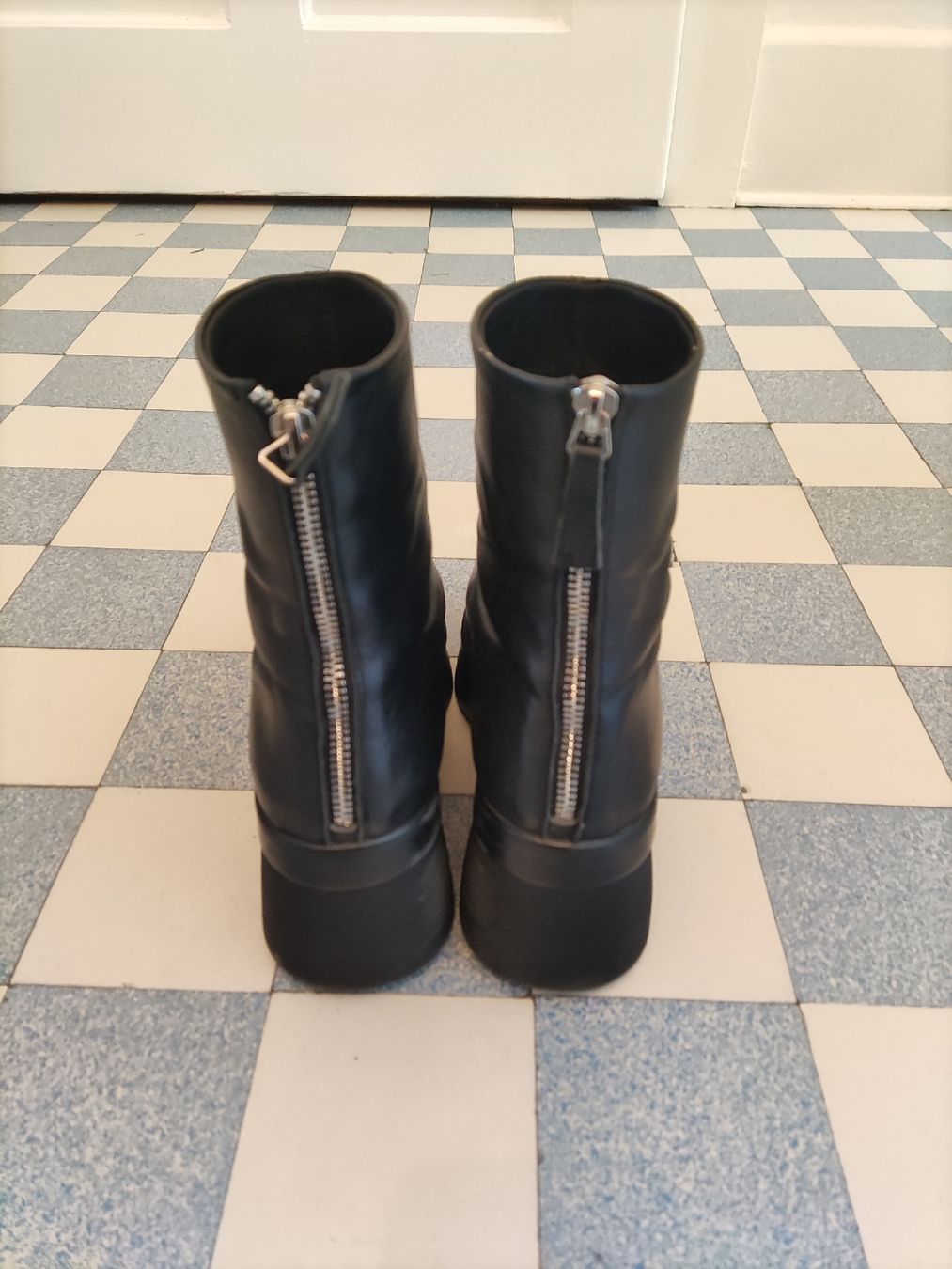 Scarpe da donna: Platform Lederstiefel – Usato da Neuchâtel venduto da plazzzzma 2