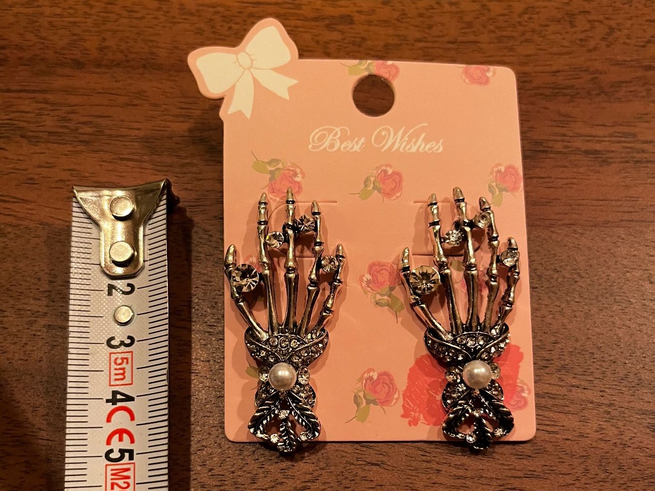 Ohrringe & -stecker: Ohrringe Skelett Hand – Neu und originalverpackt aus Gams von Mariawicca 7