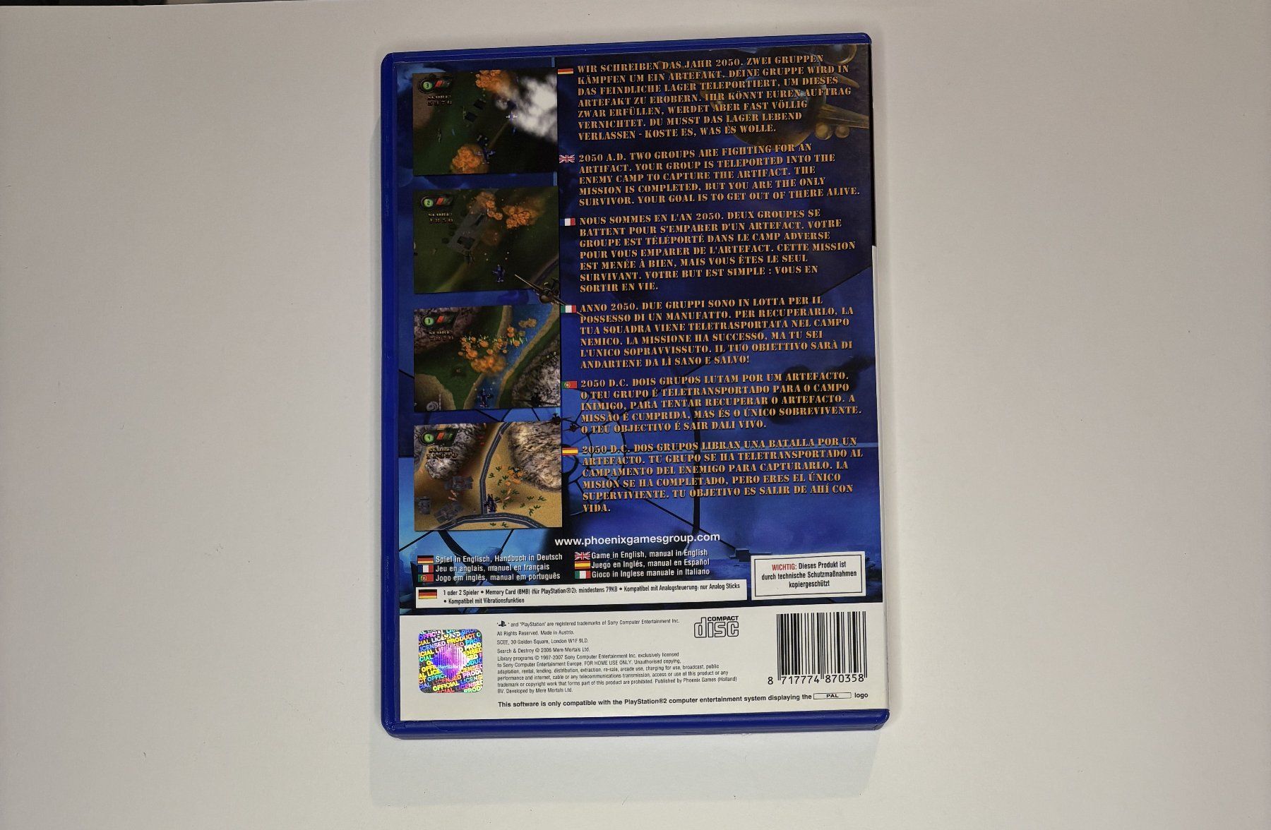 Spiele: PS2 - Search & Destroy – Gebraucht aus Allschwil von Bullach 2