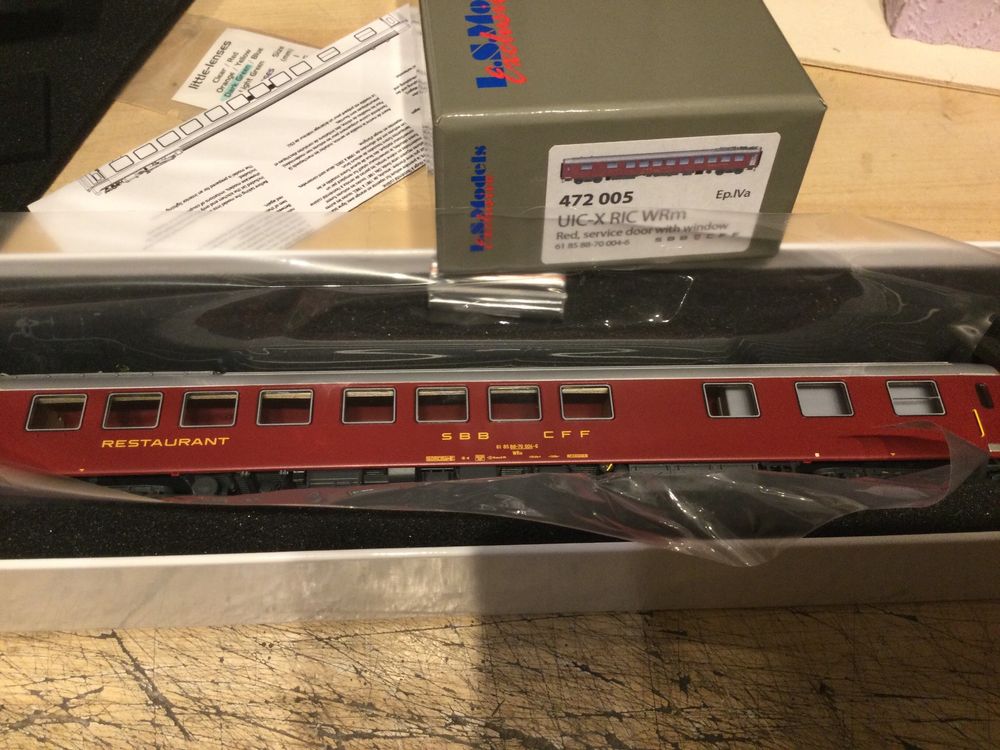 LS Models 472 005, SBB WRm rot | Kaufen auf Ricardo