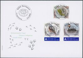 2008 - Vögel - Ersttagsbrief FDC ET - Ersttag Voll Stempel