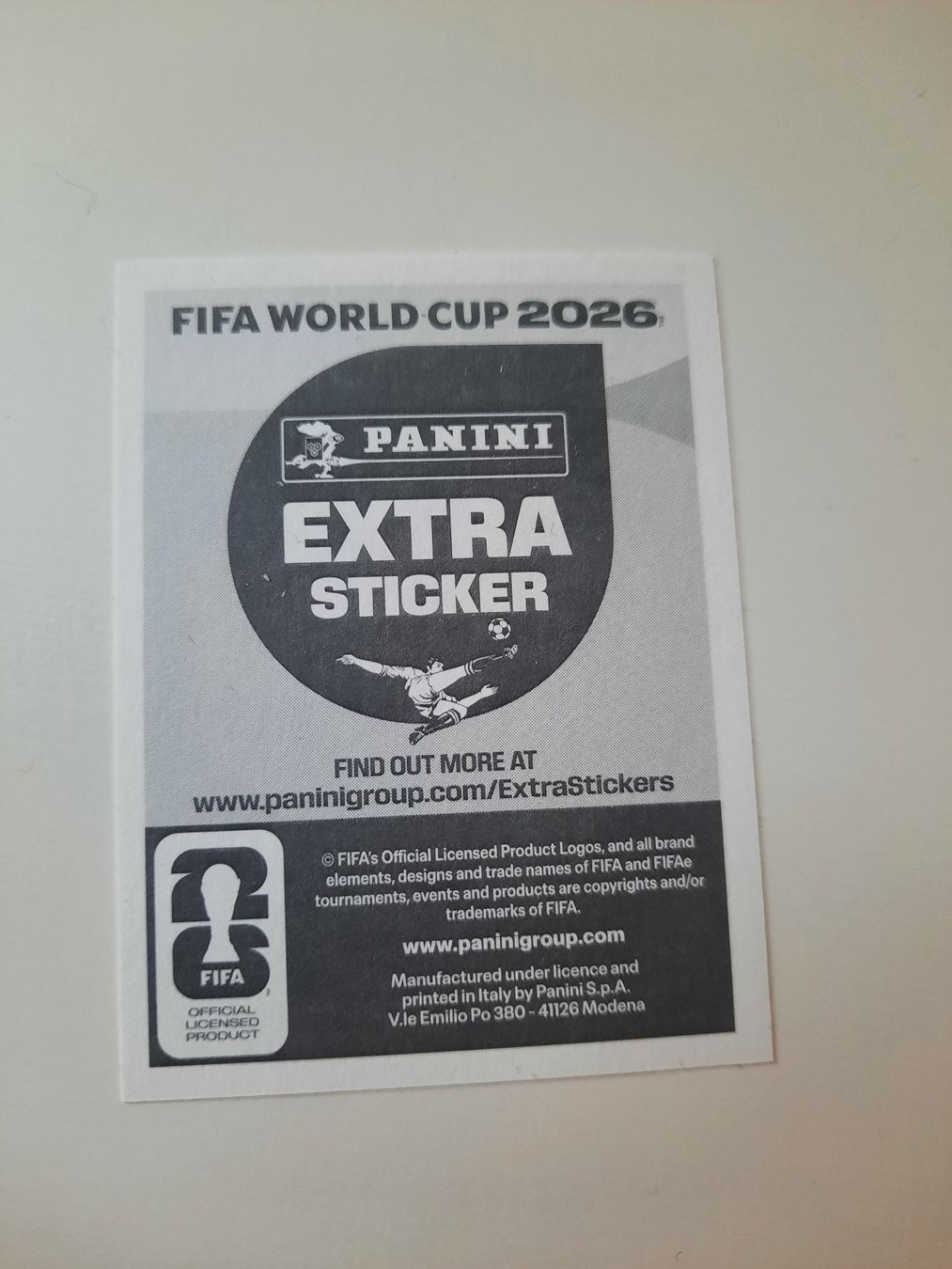 Panini Carte collezionabili: Panini 2026 Extra Sticker Lionel Messi – Usato da Rothrist venduto da Ellie 1