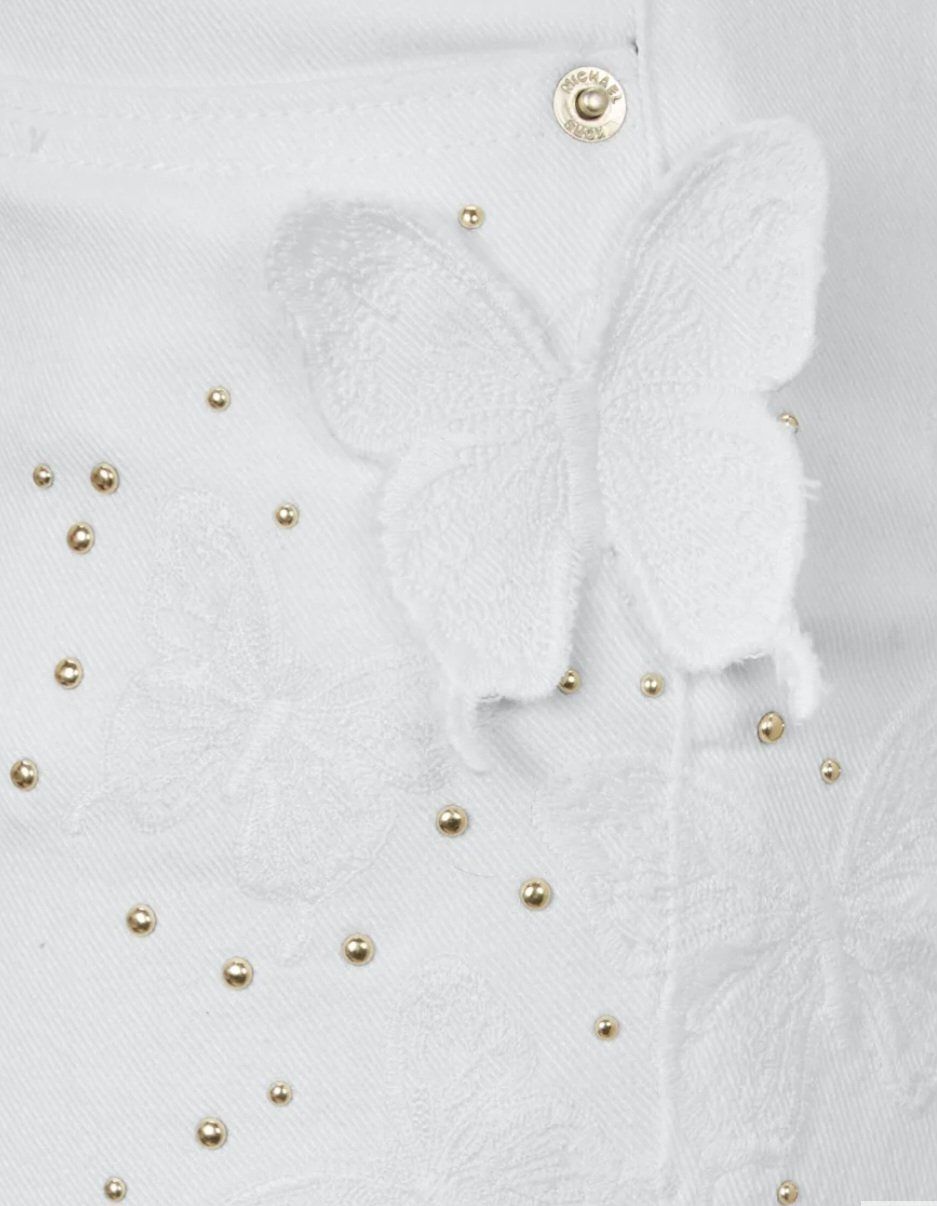 Michael Kors Jeans: Michael Michael Kors Jeans Butterfly weiss Gr.42 – Usato da Erlinsbach SO venduto da ULIKH 2
