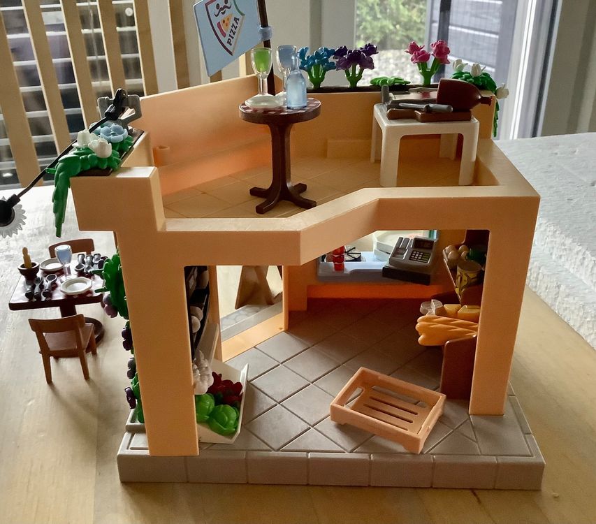 Playmobil Pizzeria avec terrasse