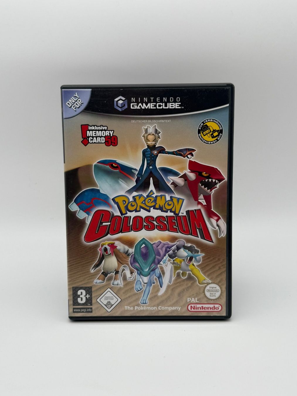 Pokemon Colosseum *Memory Card* Gamecube OVP Nintendo (Gebraucht) in St.  Gallen für CHF 150 – mit Lieferung auf Ricardo kaufen