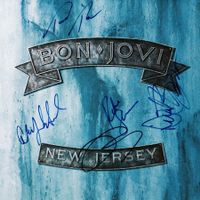 BON JOVI Reprint Autogramm "New Jersey"