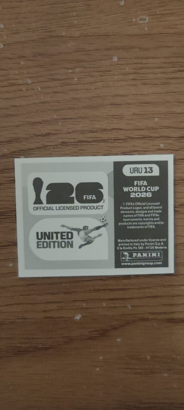 Panini Carte collezionabili: Panini FIFA World Cup 2026 Sticker - URU 13 – Nuovo e nell'imballaggio originale da Altstätten SG venduto da Trelli 1