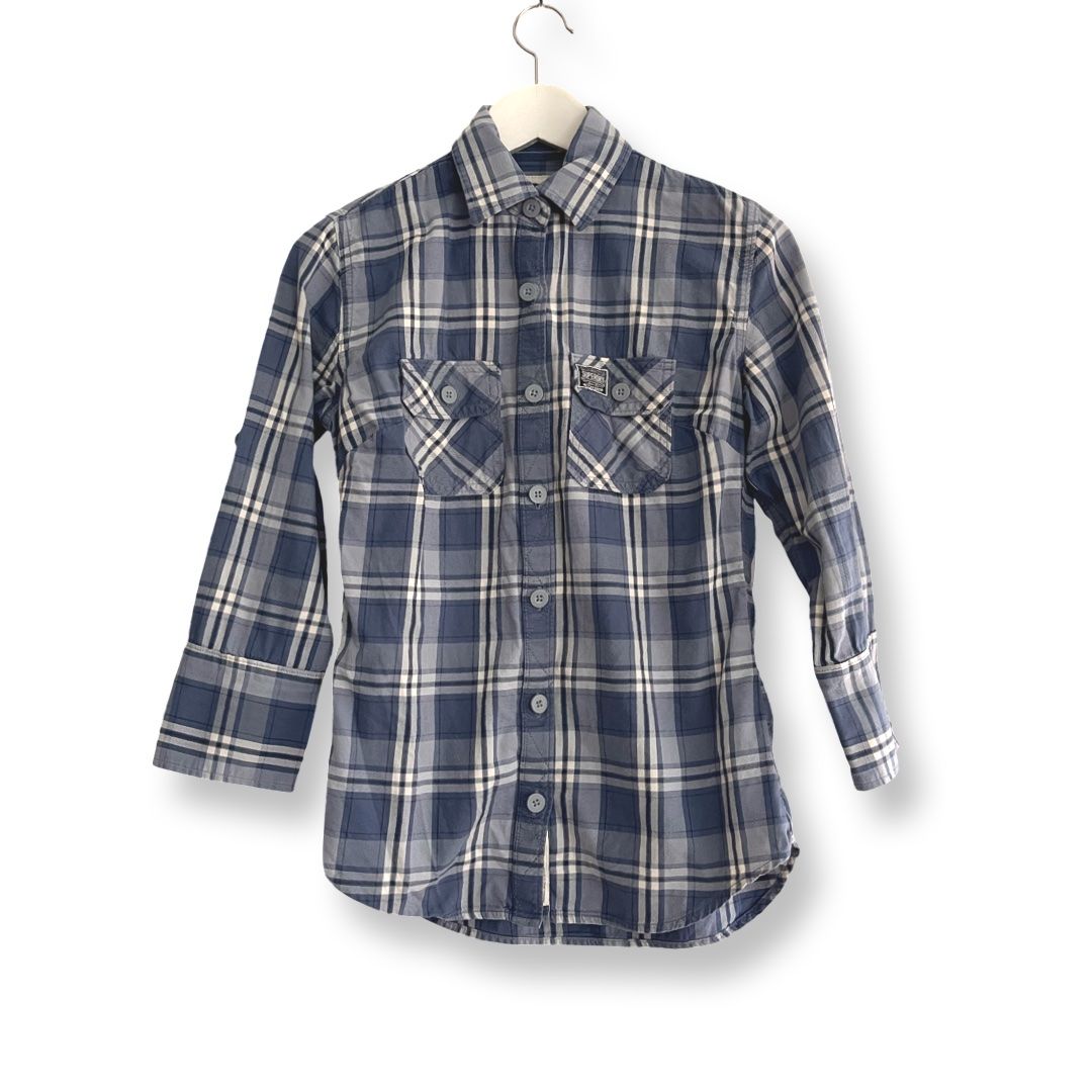 Superdry Blusen: SUPERDRY Bluse kariert – Gebraucht aus Jona von vanessasupermarket20 5