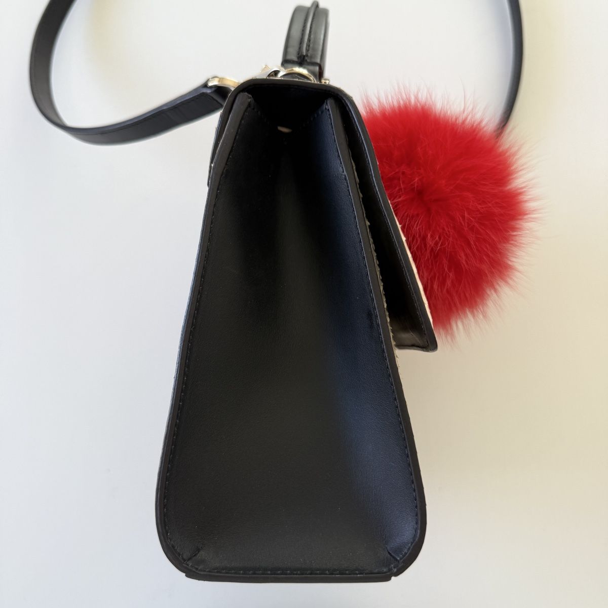 Borse da donna: LES PETITS JOUEURS Python Leather and Fox Fur Bag – Usato da Emmen venduto da Avviivva_Com2023 5