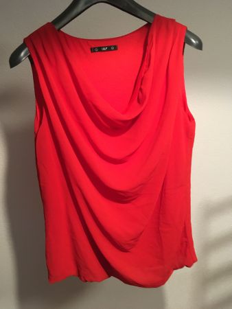 Schlupfbluse ohne Ärmel / Ärmellos von U&F in Grösse L