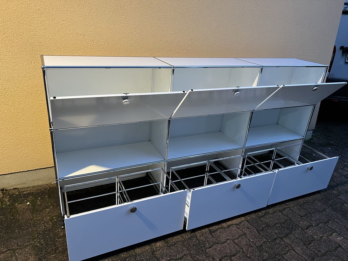 Kommoden: USM Haller Sideboard Reinweiss 3x3 – Gebraucht aus Dietikon von Kumar_Occasionen 6