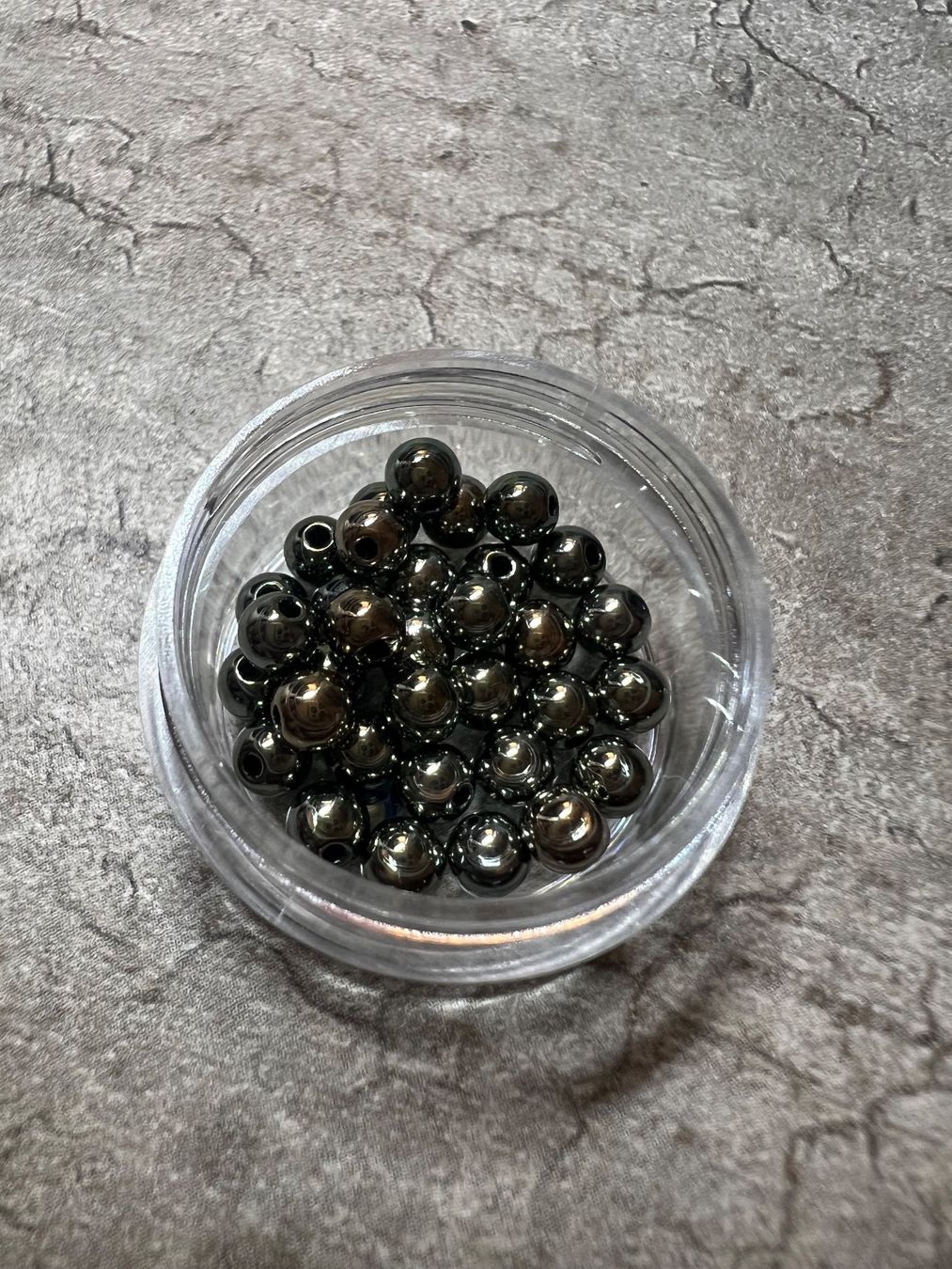Perle (finte): Renaissance Acryl perlen / 4 mm (neu) – Nuovo (secondo la descrizione) da Stein AG venduto da Anastasia_Asya 2
